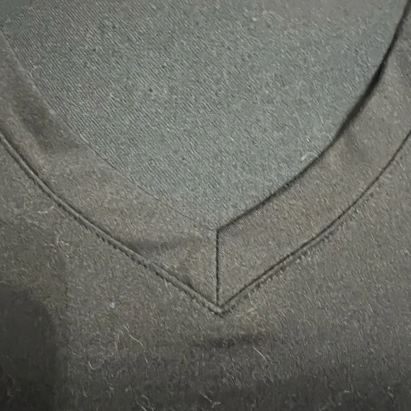 Zenana Plus Size Premium Rolled Short Sleeve Side Slit Top, Size 2X - Picture 3 of 6